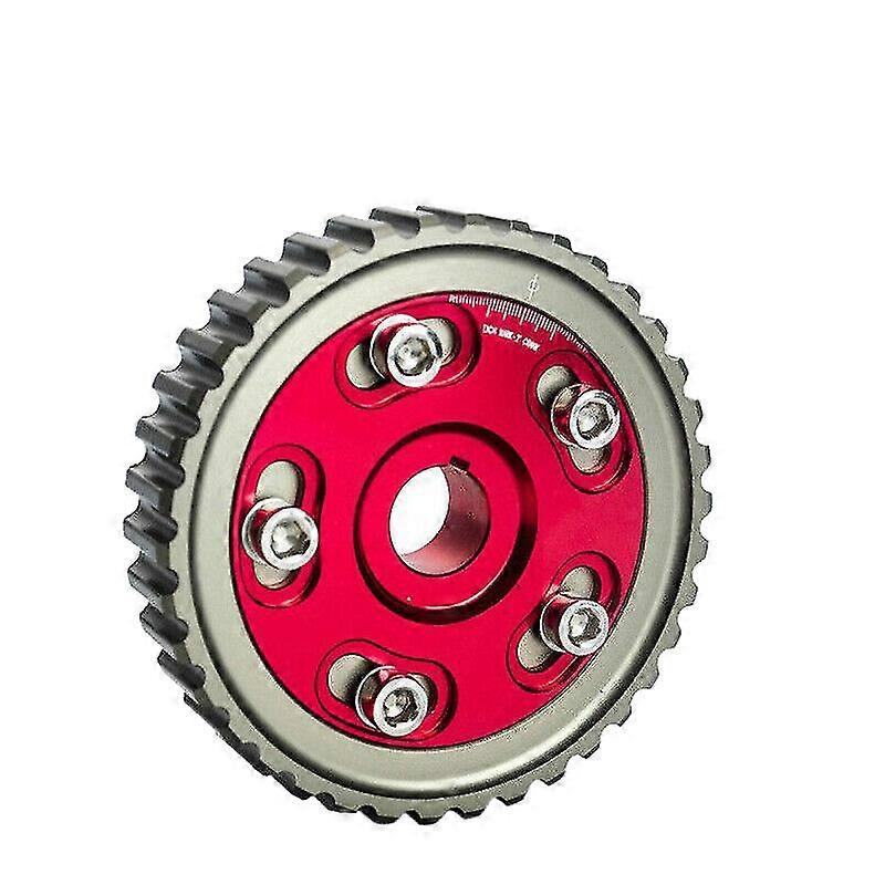 Adjustable Cam Gears Pulley Timing Gear For D15 D16 Sohc D-series 88-00 Sol 93-97 Red