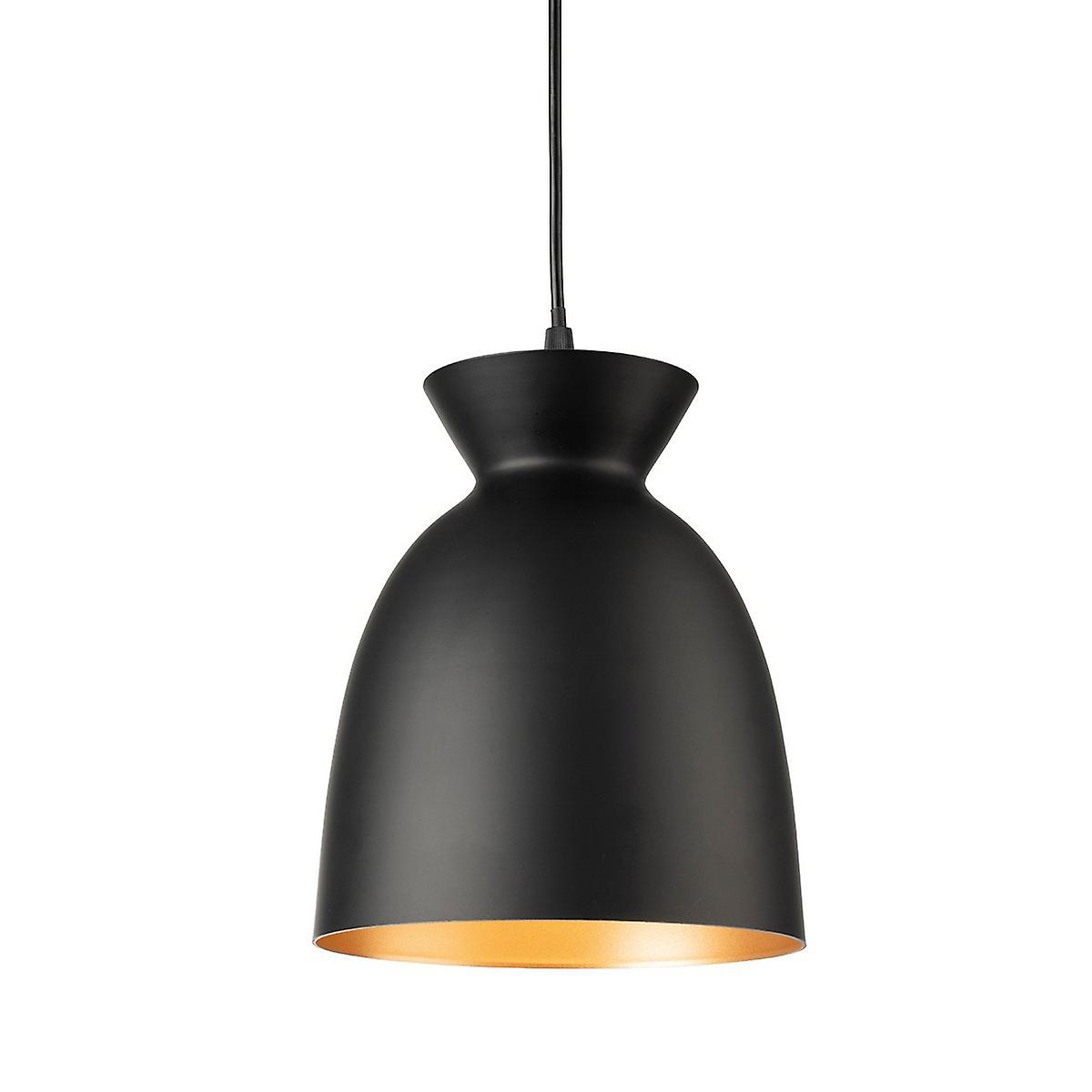 Maisie Dome Pendant Light Black
