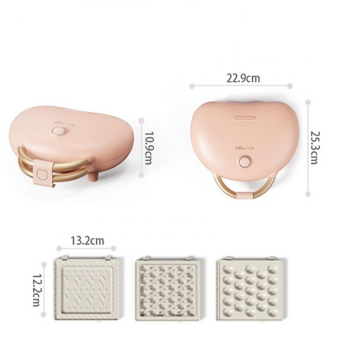 3 In 1 Electric Waffle Sandwich News Baking Appliances Bubble Cake Oven Breakfast Boiler | Waffles