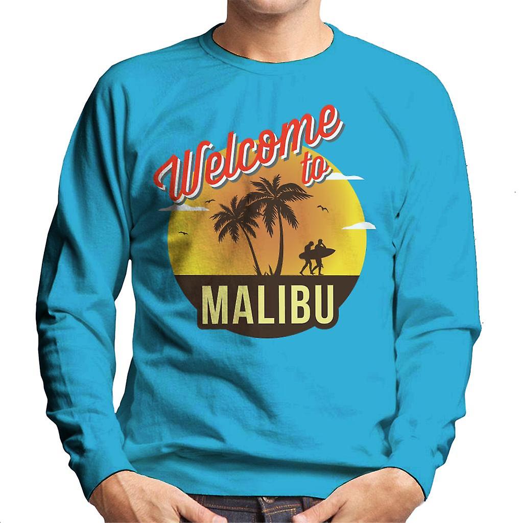 Vítejte v Malibu retro muži ' s triko