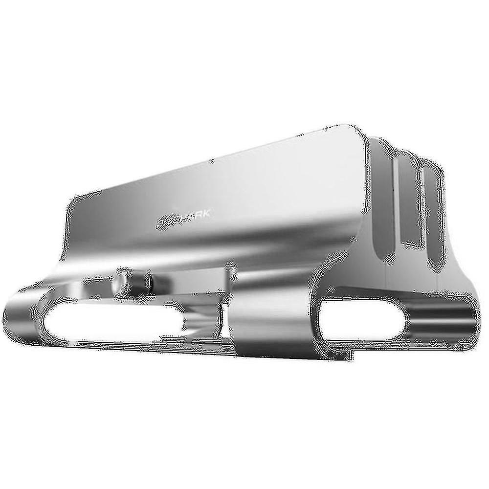 Jiushark Universal Vertical Aluminum Laptop Adjustable Stand,gray