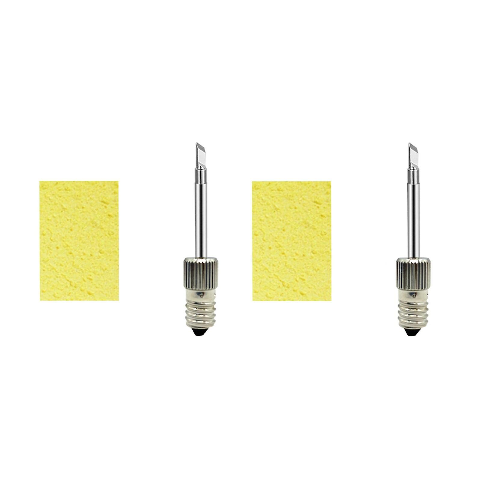 2pcs Soldering Tips USB Soldering Iron Head for E10 Interface tip K