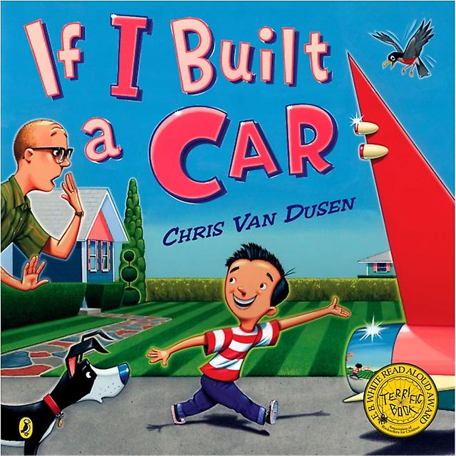 If I Built A Car by Chris Van Dusen Paperback Book