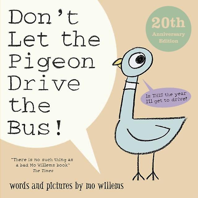 Dont Let The Pigeon Drive The Bus by Mo Willems Paperback Book