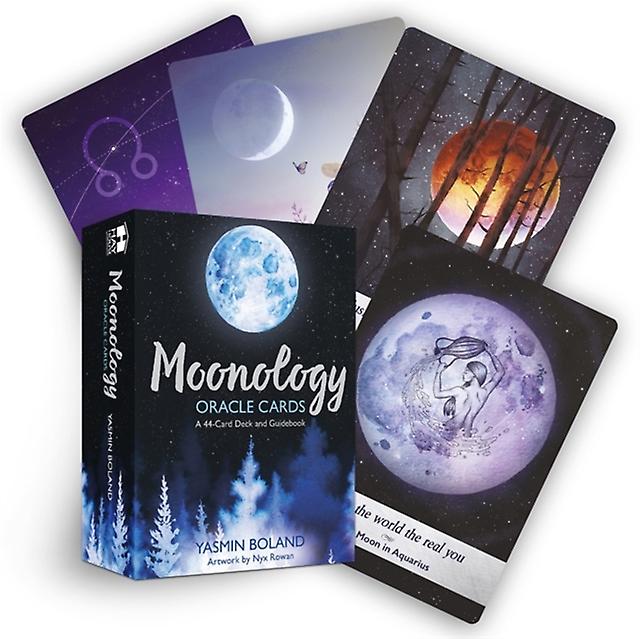 Moonology Oracle Cards by Yasmin Boland Paperback Book