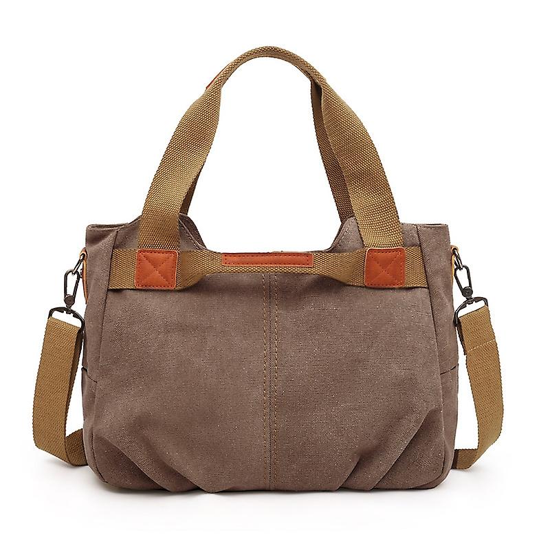 Fashion Women Handbag Shoulder Bag Dual-Use Canvas Bags Multifunction Back Pack Large Capacity Trave
