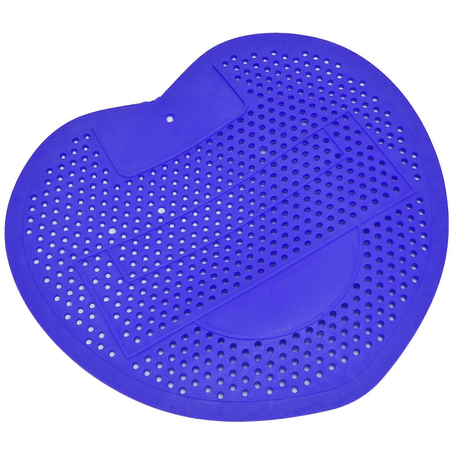 Urinal Screen Anti Blocking Durable Splashproof Urinal Deodorizer for Bathroom Office RestaurantBlue