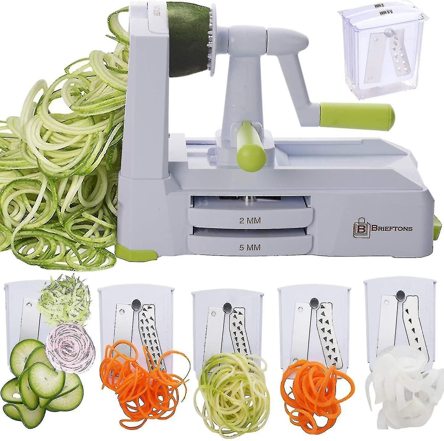 Emergency Tools Kits Emergency Tools Kits 5-blade Spiralizer Br-5b-02 : Strongest- -heaviest Duty Vegetable Spiral Slicer