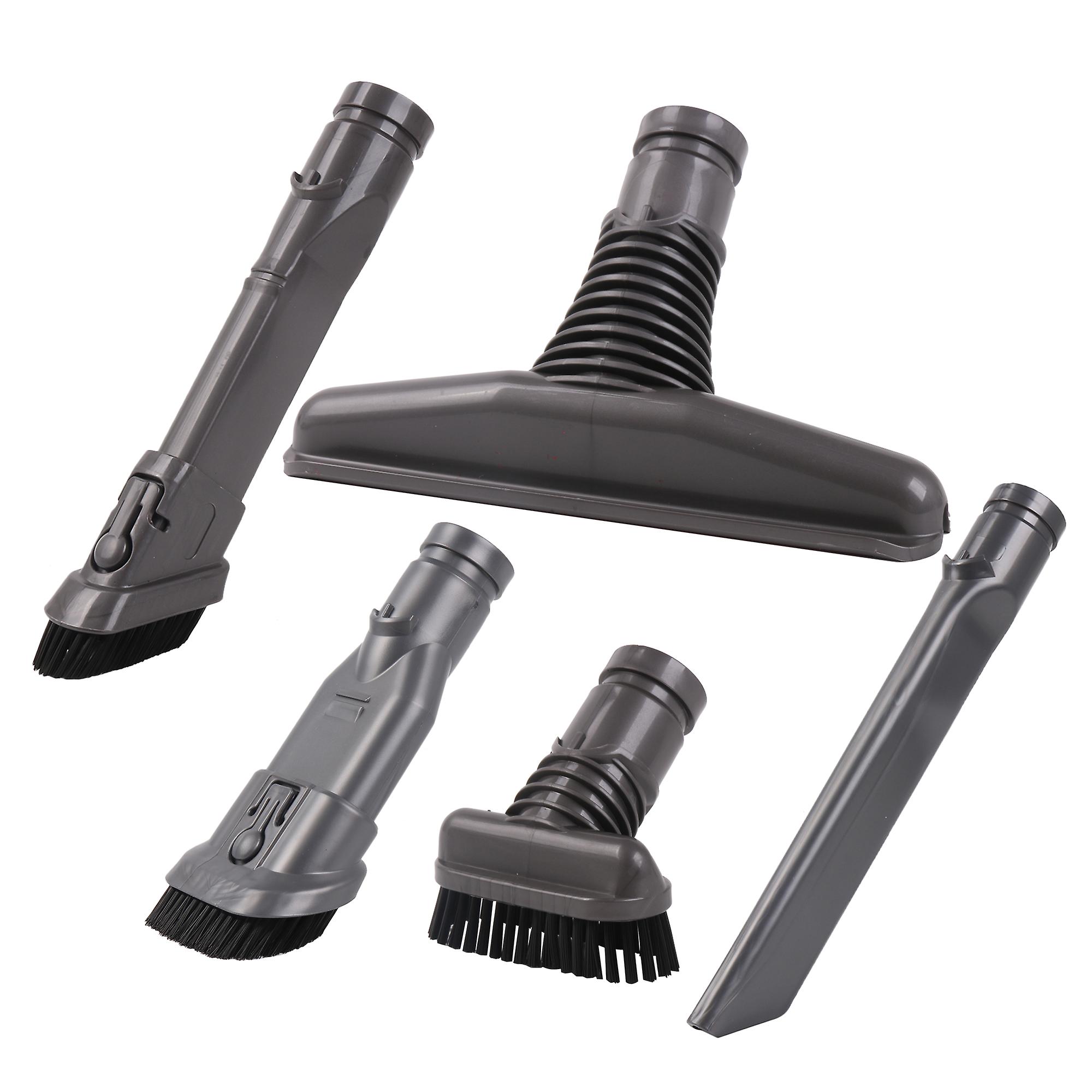 5 Pcs Long Flat Vacuum Brush Kit Replacement for V8 V6 V7 V10 DC24 34mm