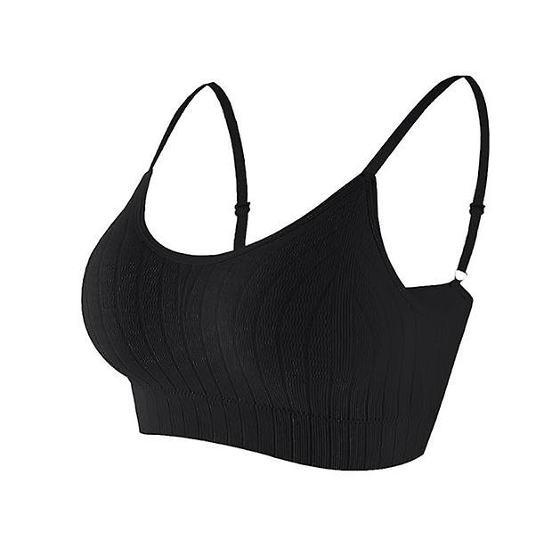 Women's Push-up Bra Elastic Gather Bra All-match Underwear Seamless Bra Wireless Solid Color Thickening Underwear