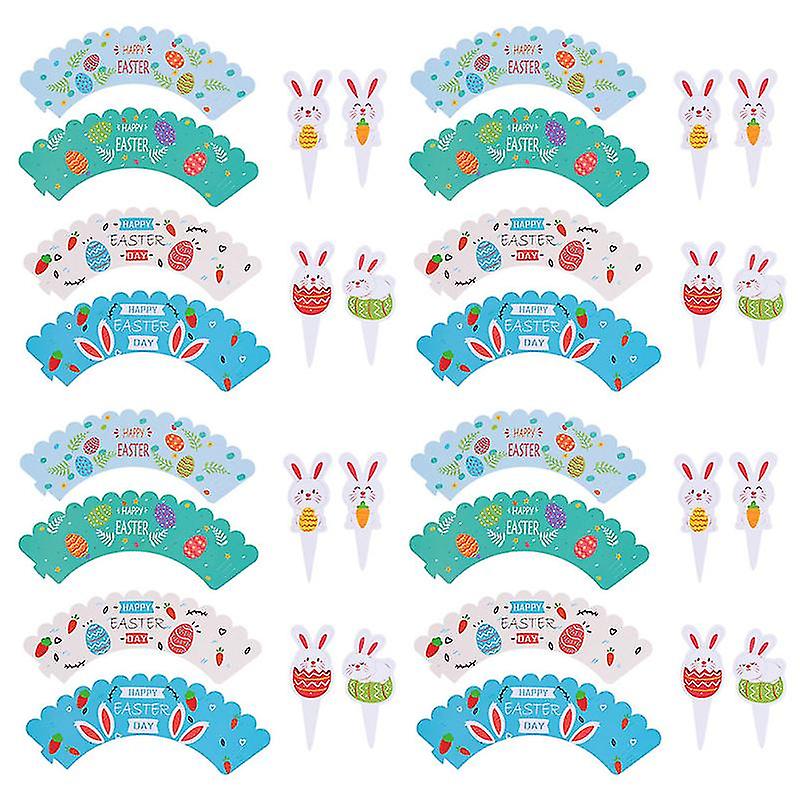 3set Easter Cupcake Wrapper