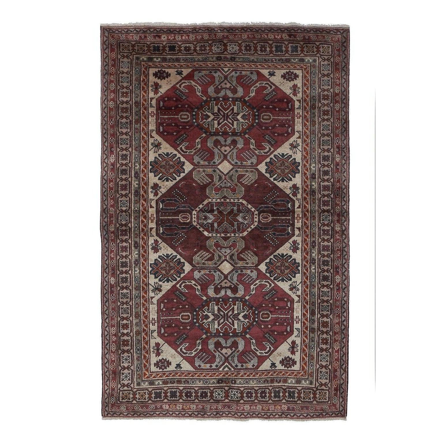 Antique Caucasian Wool Rug
