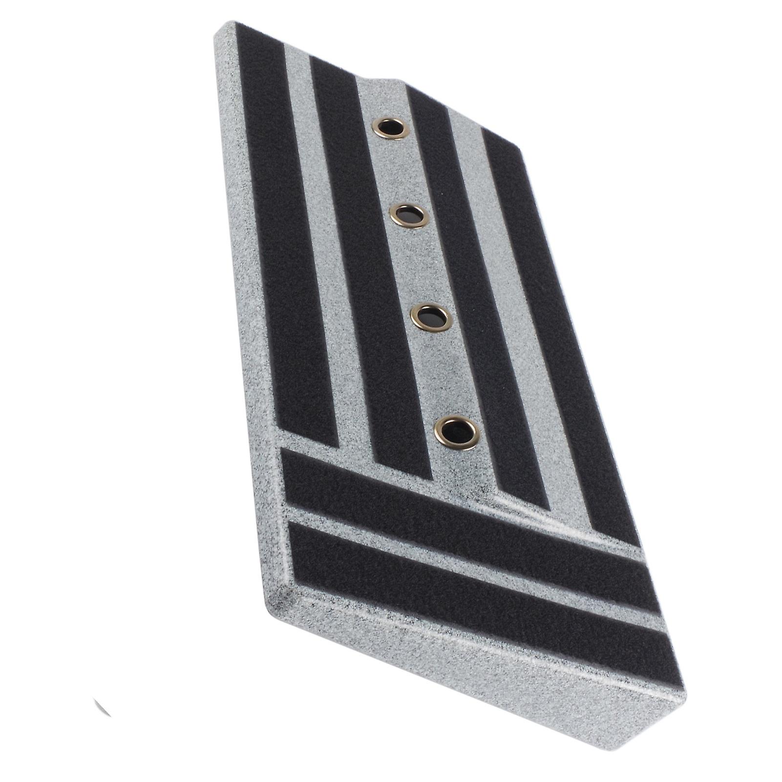Guitar Effect Pedal Board PE Hook and Loop Fastener Instrument Accessory for Performance Black Marble Design 
