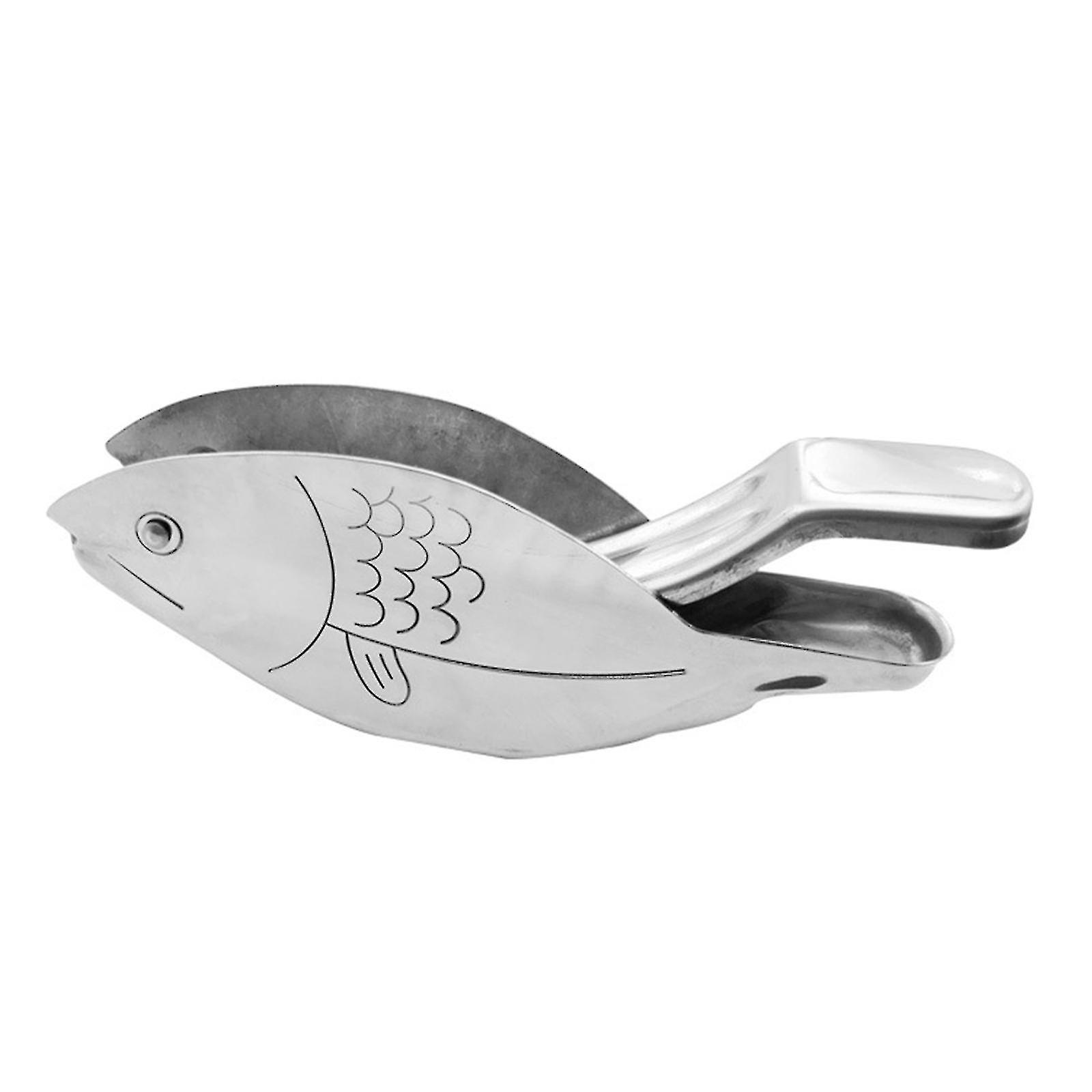 Lemon Wedge Squeezer,stainless Steel,portable Fish Shaped Manual Citrus Juicer-YUHAO