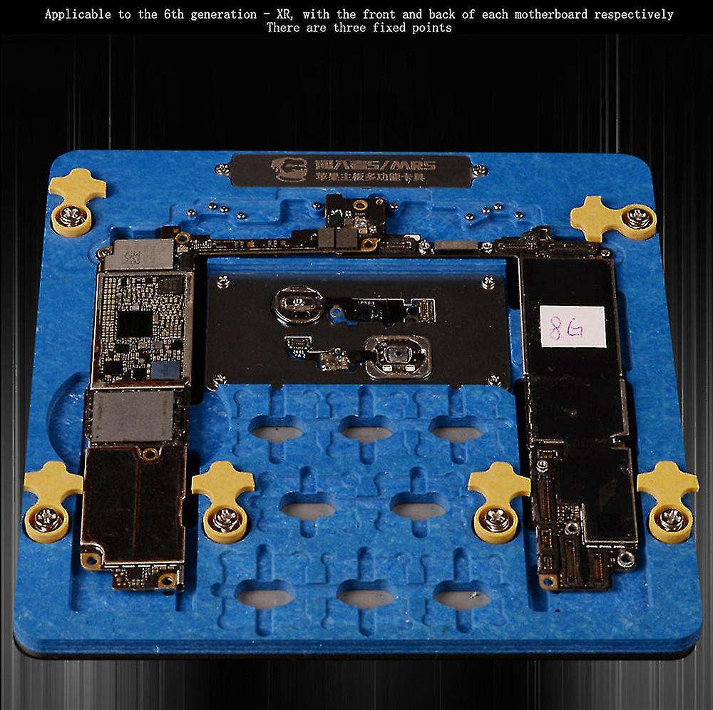 Mechanic 5/mr5 Multifunctional Motherboard Fixture Cpu Nand Fingerprint Repair Pcb Holder For Iphone Xr 8p 8 7p 7 6sp 6s 6 5s 5g