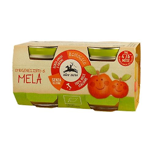 Homogenized apple 2 units of 80g
