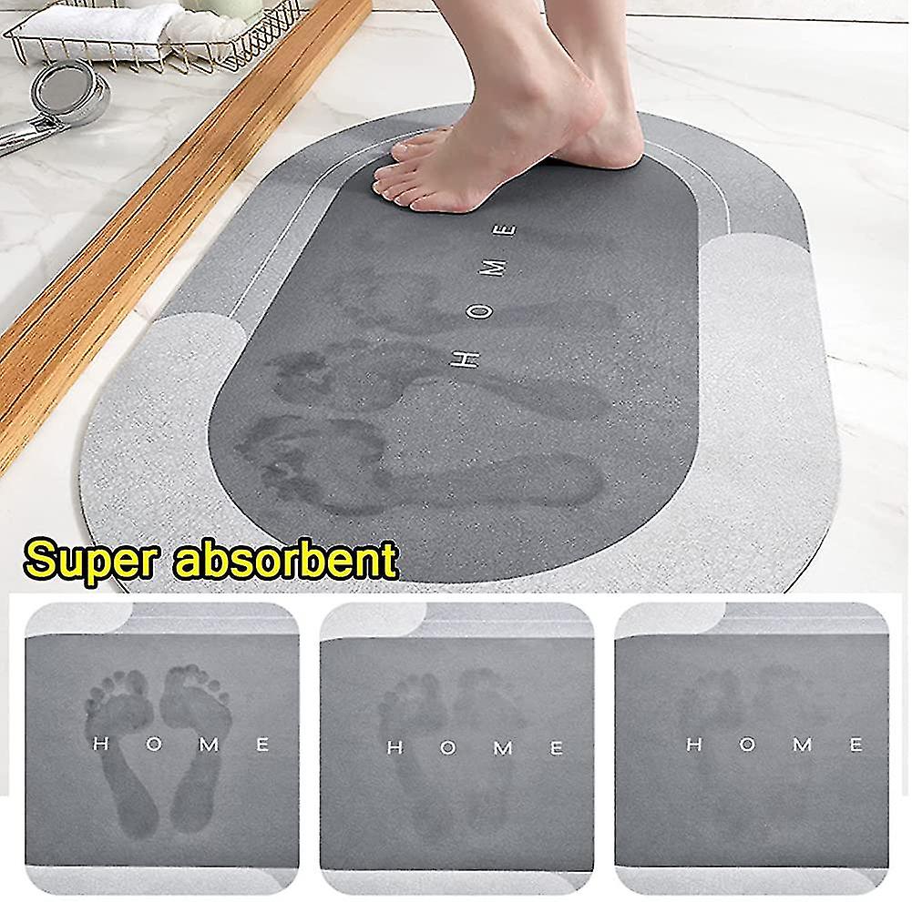 Non-slip Bath Mat, Fluffy Bathroom Rug, Kitchen Mat, Soft Microfiber Shower Mat