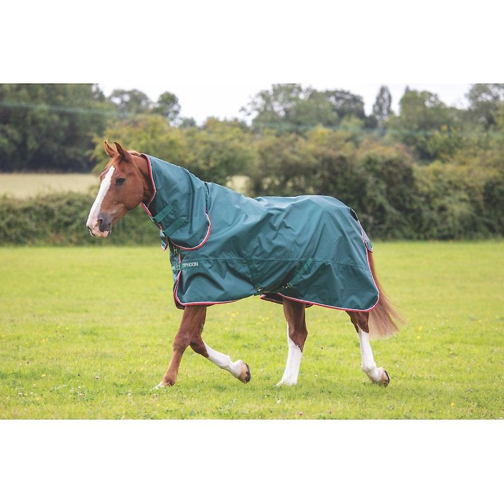 Shires Typhoon Lite Combo Turnout Rug - Green