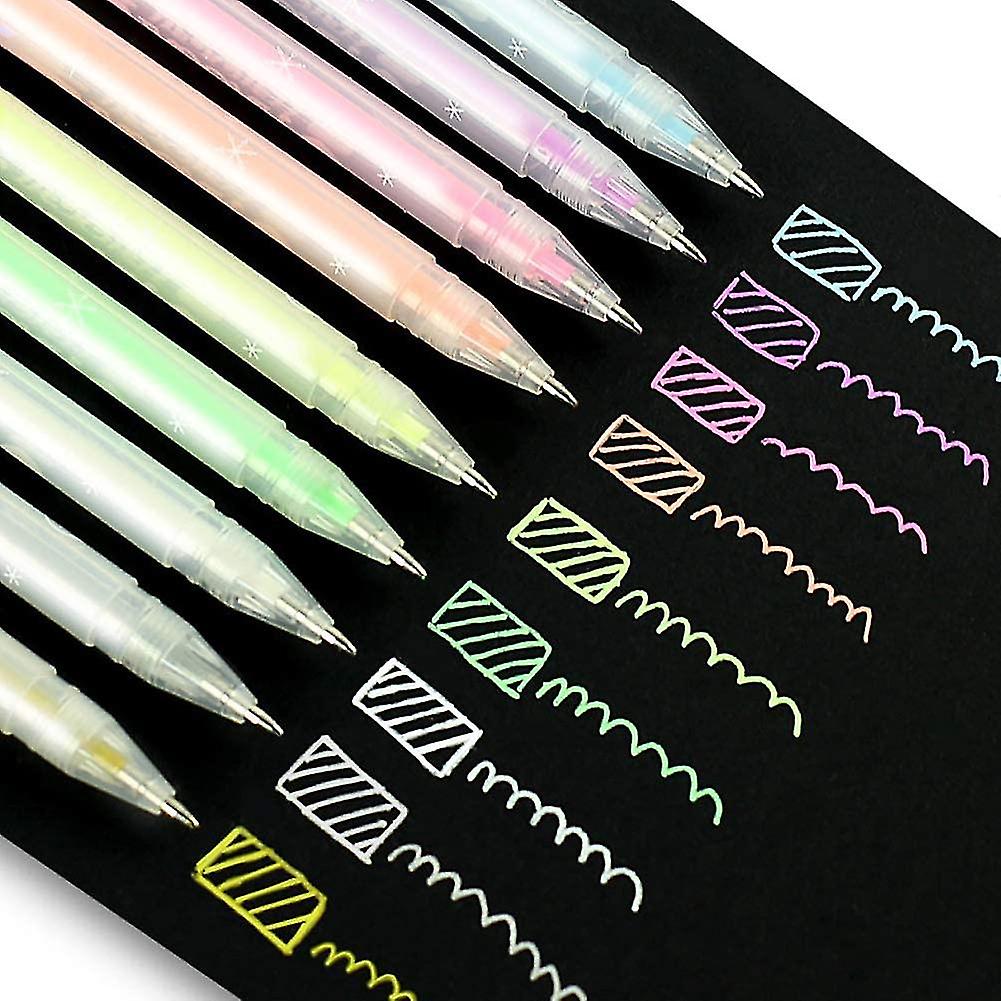 9-color Highlighter For Highlighting, For Marking Dots And Colors, Suitable