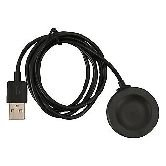 Smart Watch Charger Magnetic Charging Cable Cord USB Fast Charging Charging Adapter for GT3 GT3 Pro GT2 Pro GT2 ECG GT Cyber Ultimate Black