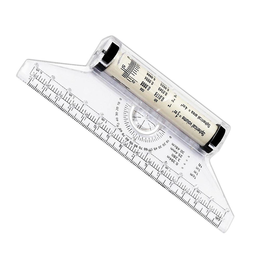 Drafting Tool Balance Scale Measuring Rolling Ruler Parallel Ruler
