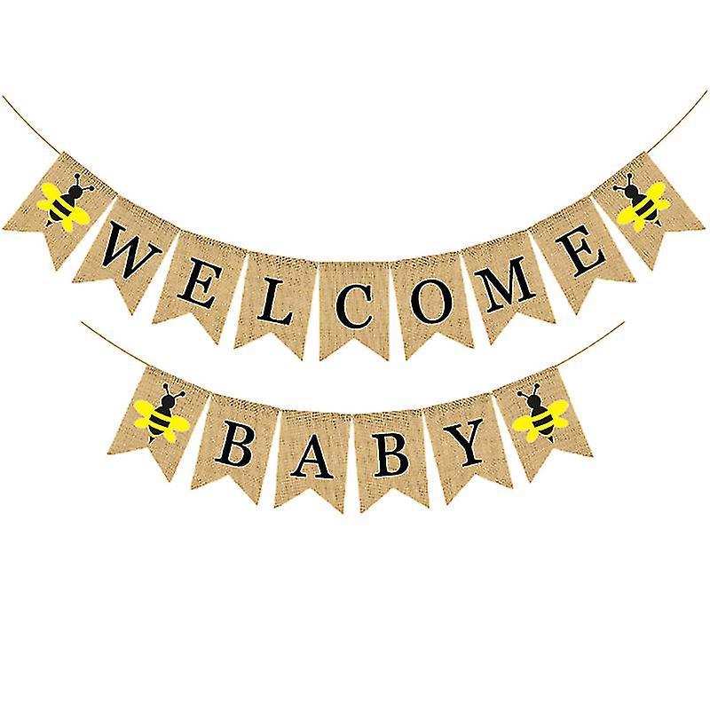1set Baby Birthday Hanging Banner