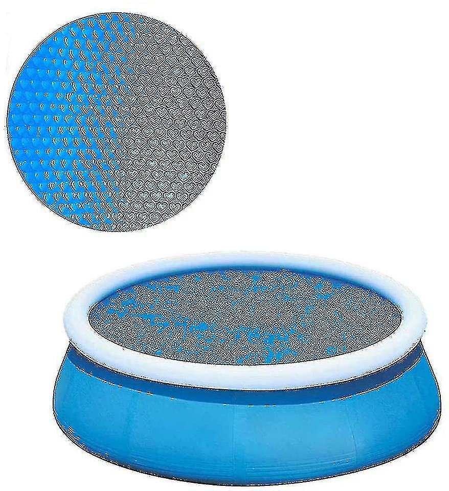 Solar Pool Cover For Fast Set Inflatable 8 10 12 15ft Paddling Swimming Pool Z