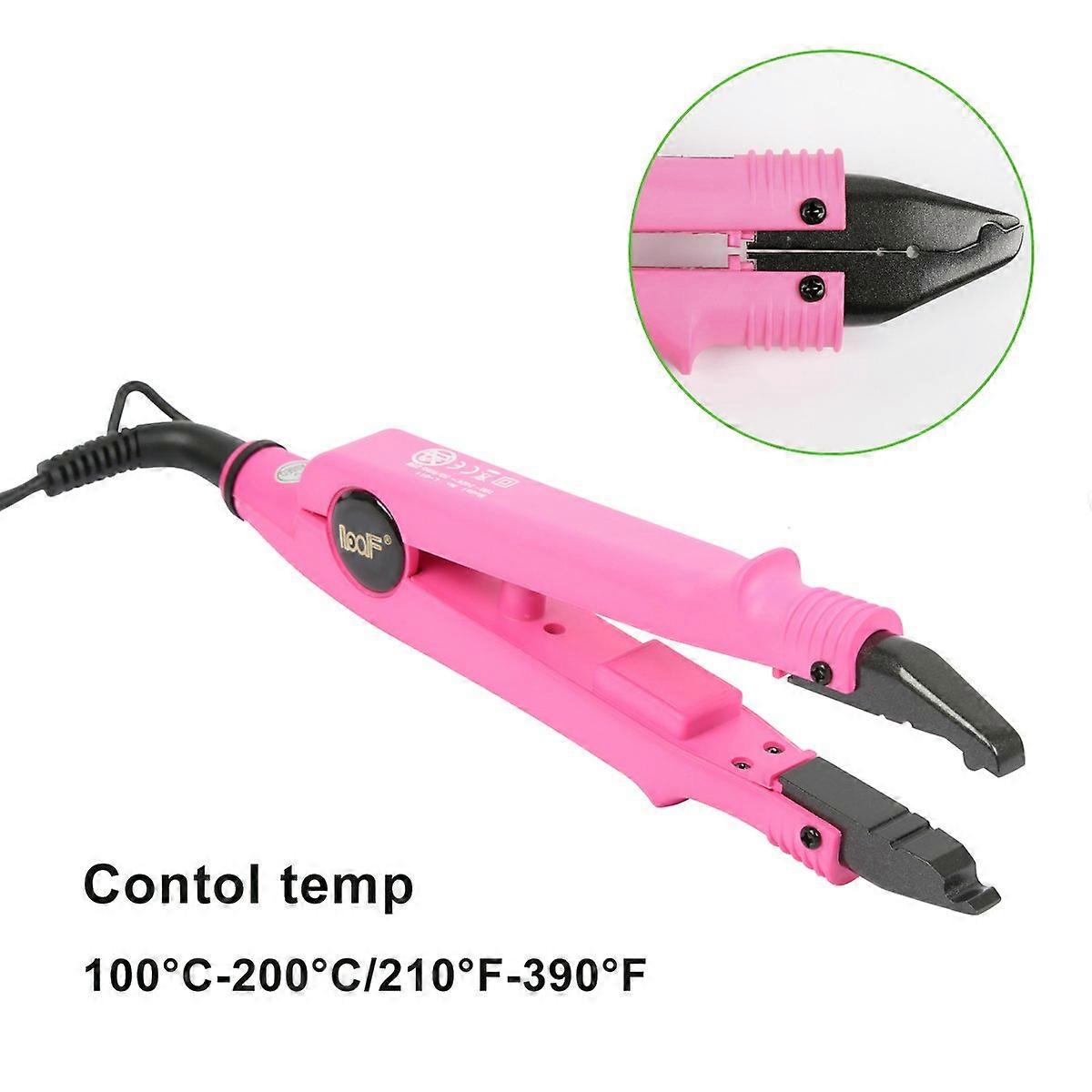 Ferro profissional da extensão do cabelo, varinha do conector para extensões do cabelo