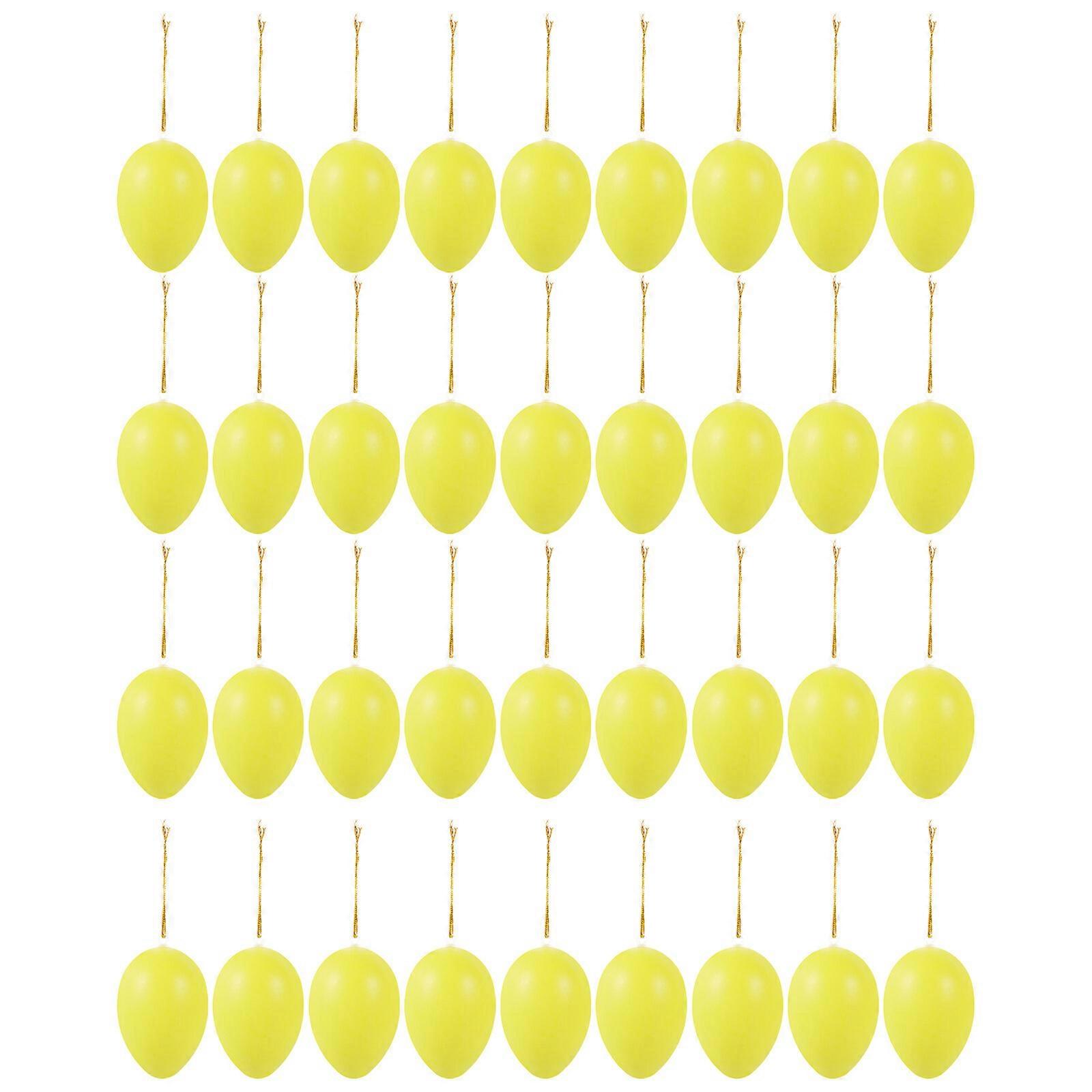 36pcs Easter Themed Kindergarten Toys Easter Eggs Decors Easter Decorative Colorful Eggs