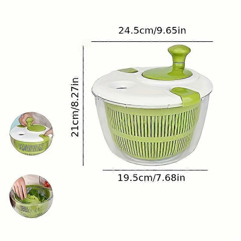Fruit strainer, vegetable washing and drying machine, salad spinner, fruit colander, lettuce spinner, colander basketDryer, kitchen supplies, kitchen