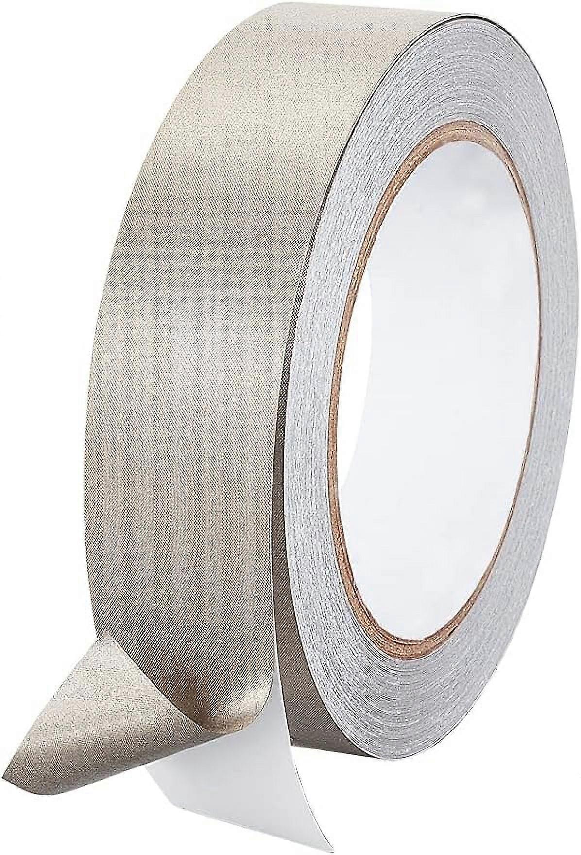 0.8Inch x 65Feet Faraday Cloth Tape Double Conductive RF Fabric Tape High Shielding Conductive Tape for Signal Blocking