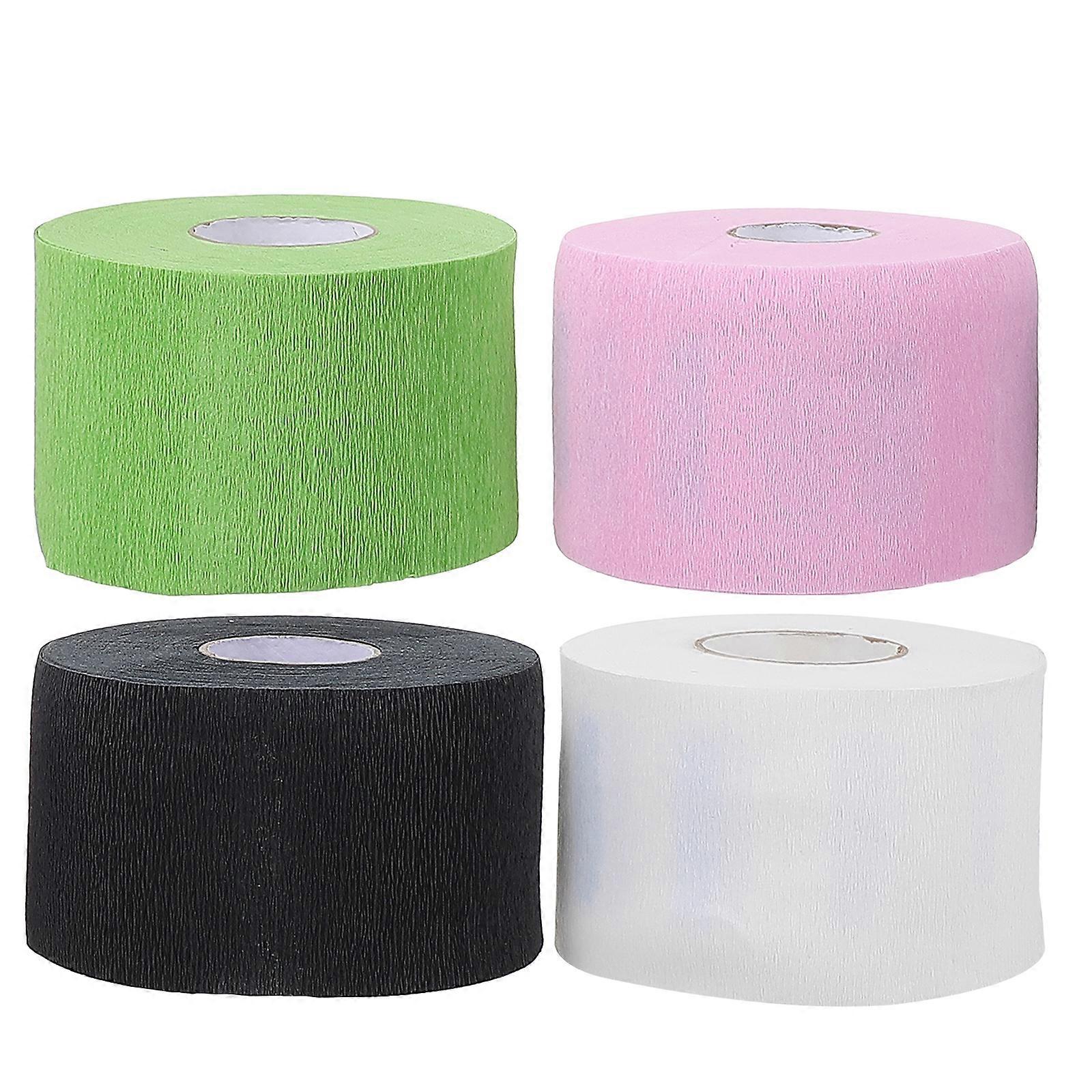 4 rullar barberarens halsskyddspapper Stretchiga halsskyddspapper Barbertillbehör