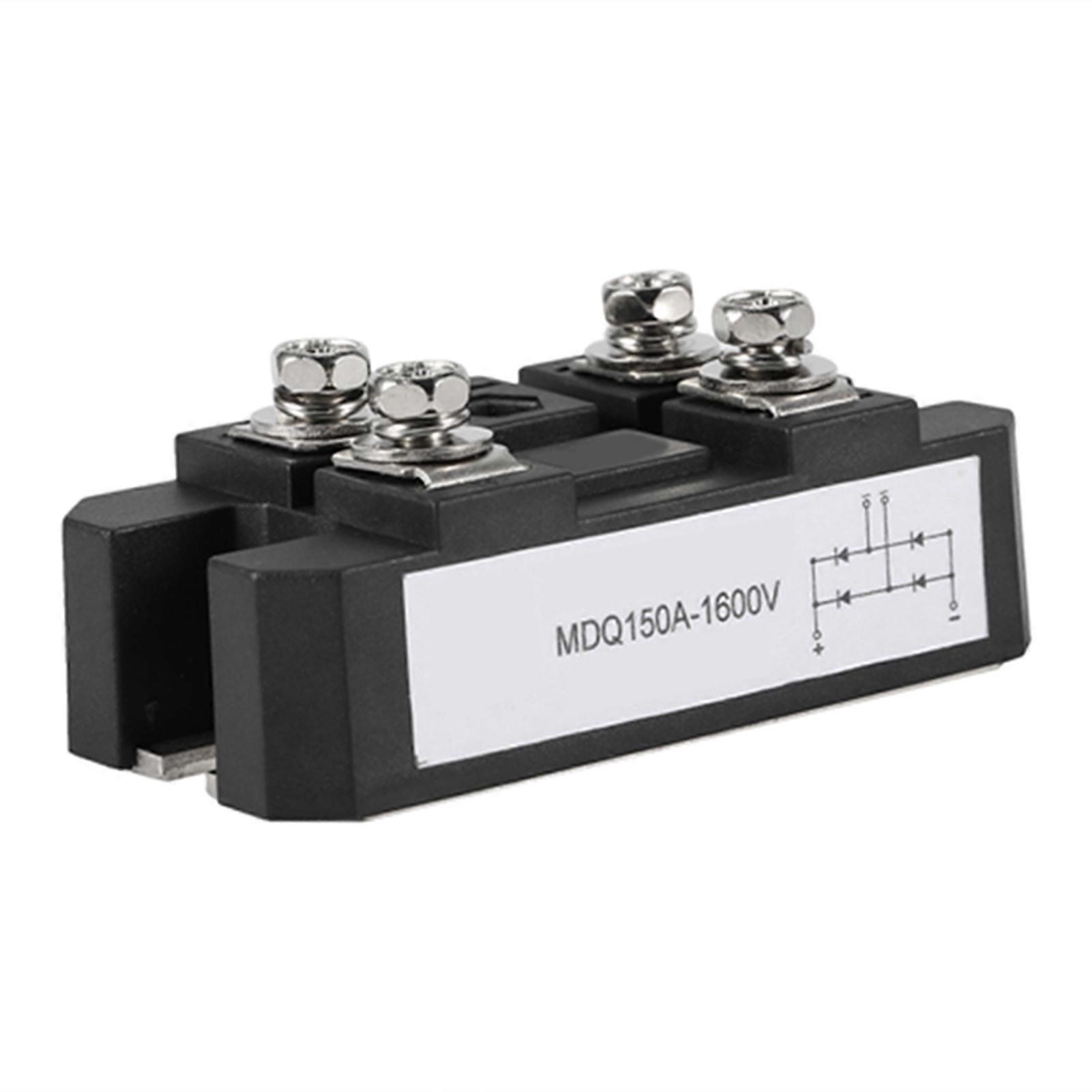 1pc Black Single phase Diode Bridge Rectifier 150A Amp High Power 1600V