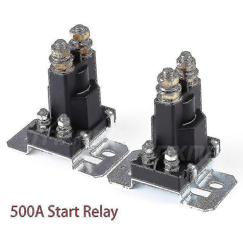 High Current Relay 500a 12v/24v Dual Battery Start Relay Large Current Car Power Switch,starting Relay,auto Start Contactor