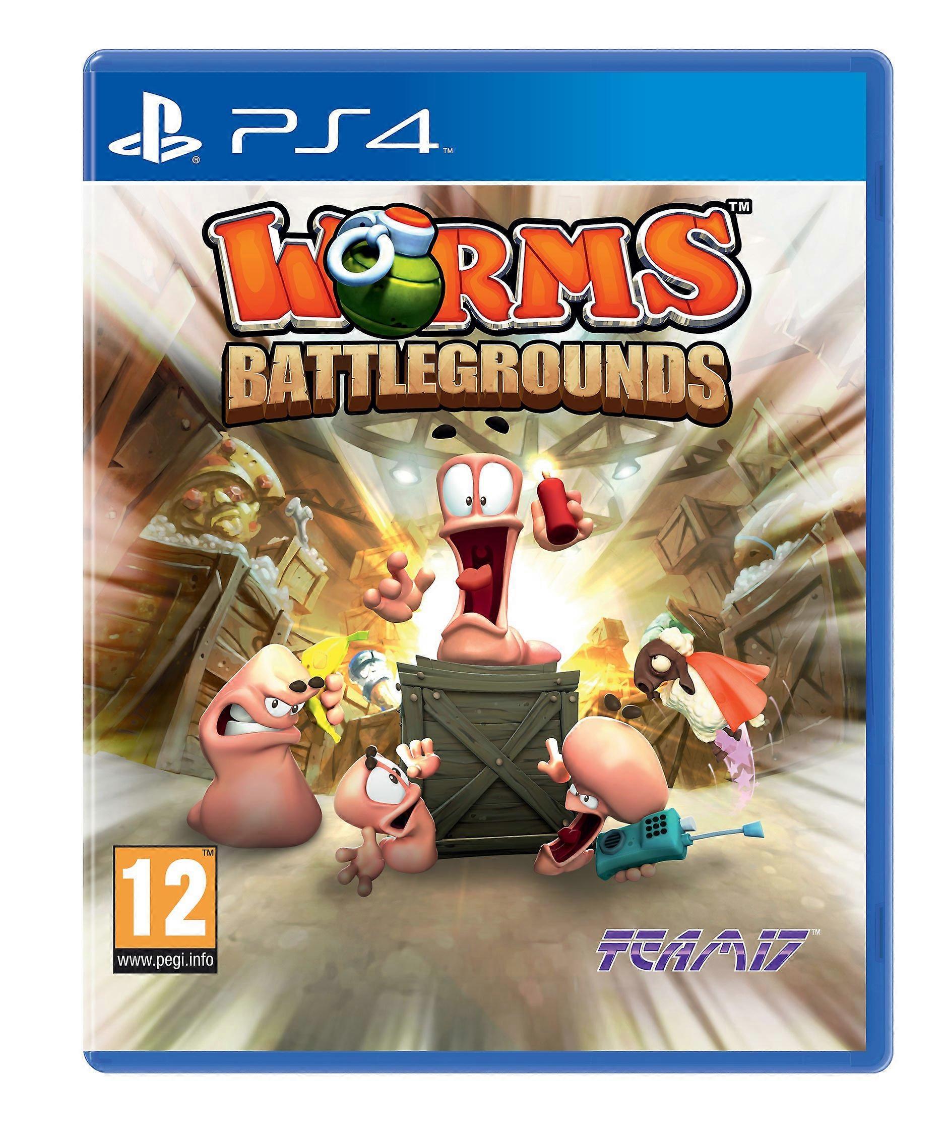 Worms Battlegrounds (PS4) - Nytt och förseglat