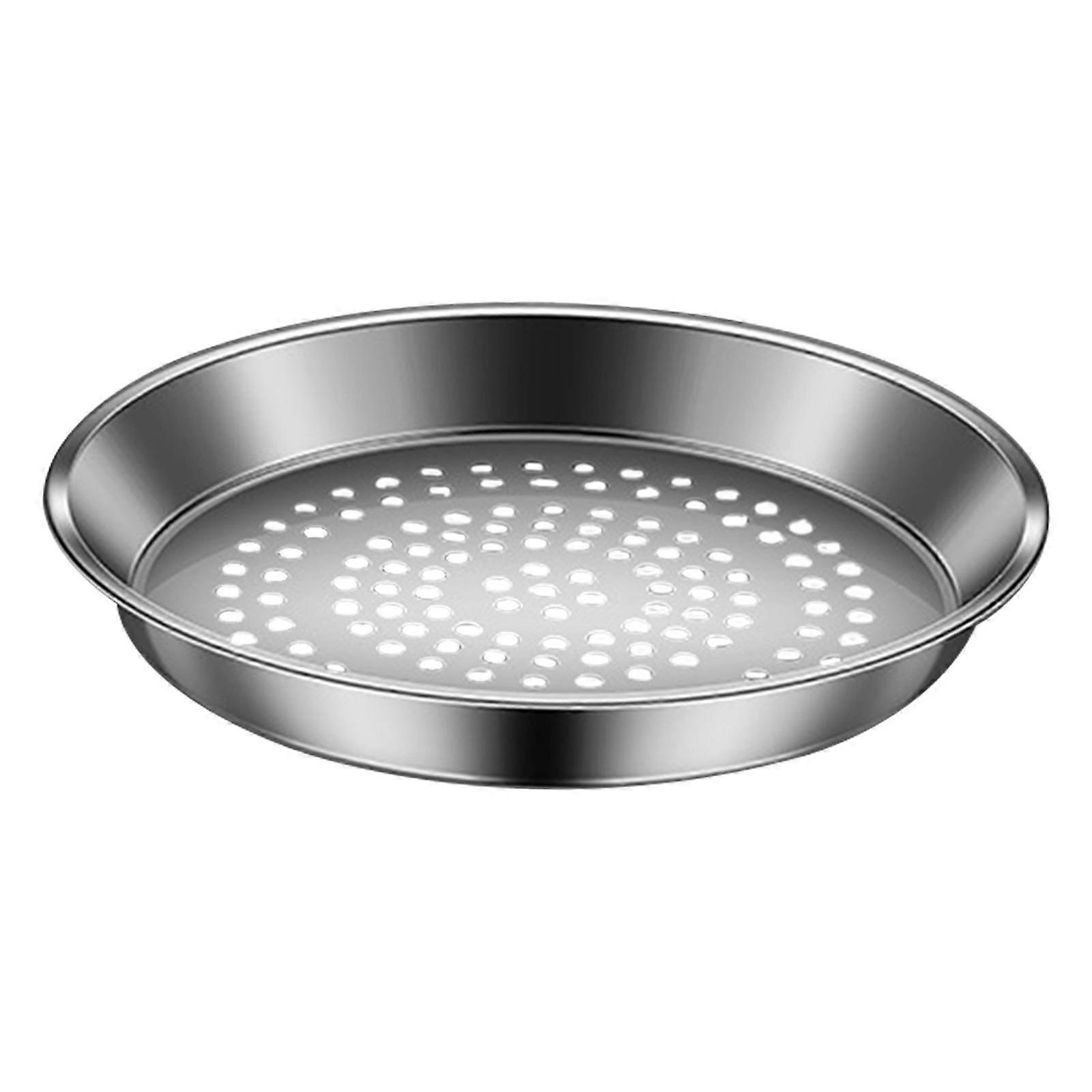 Steaming Plate Colander Stainless Steel Fish Steamer for Pan Pot Pan Steamer 30CM