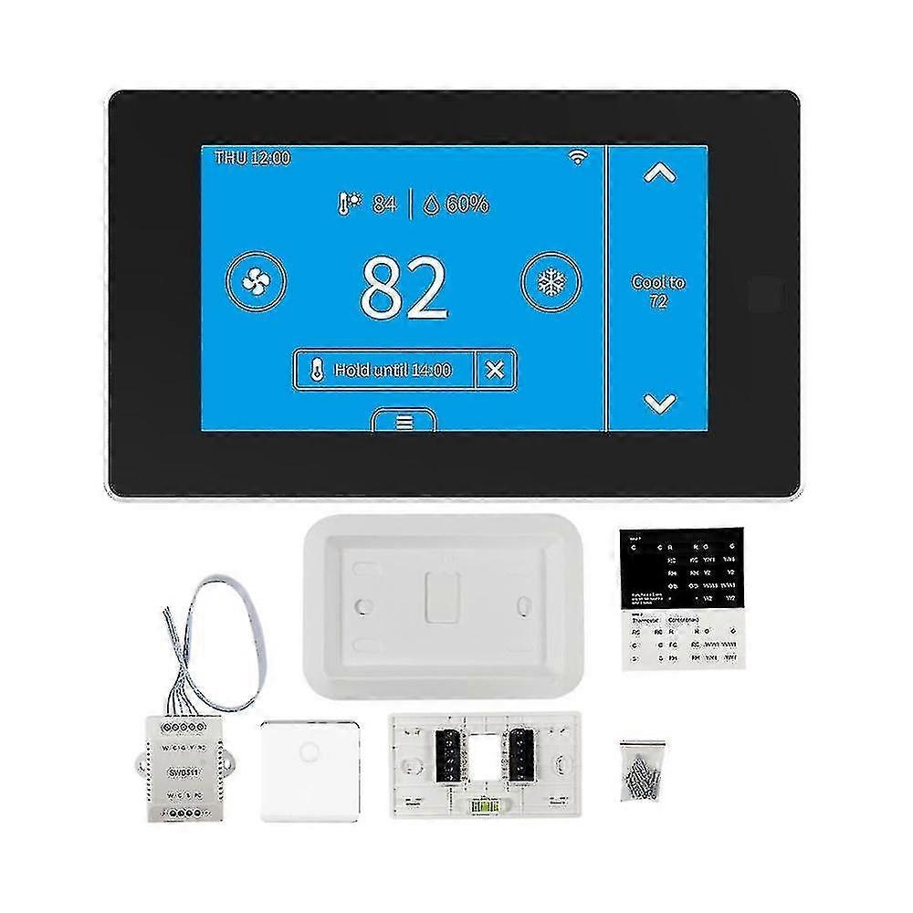 Doodle Smart Life Thermostat Compatible With Alexa Google Assistant 24v Wifi Thermostat Without Sen