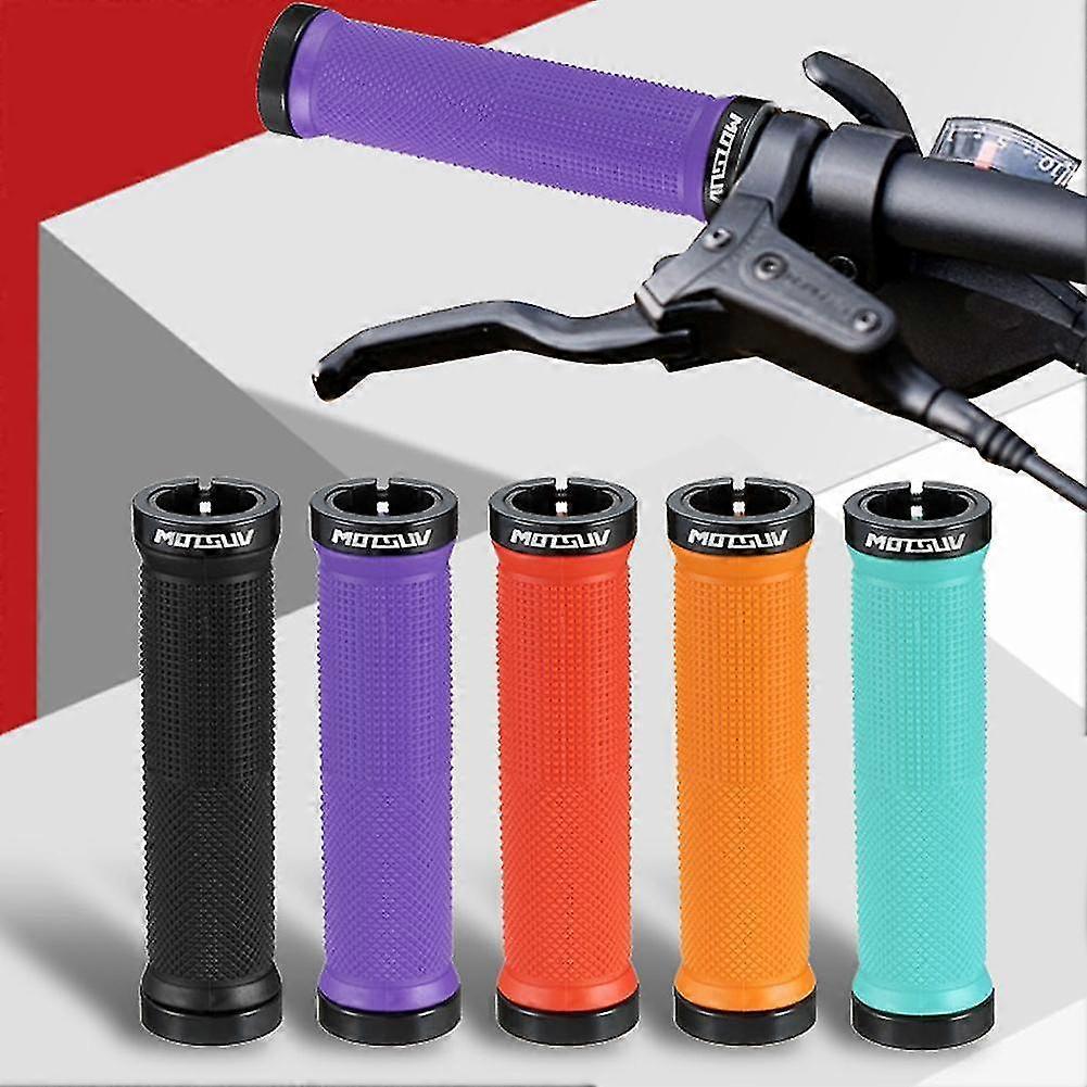 Bicycle Grips Mtb Cycling Alluminium Alloy Lockable Grip Anti Slip Grips