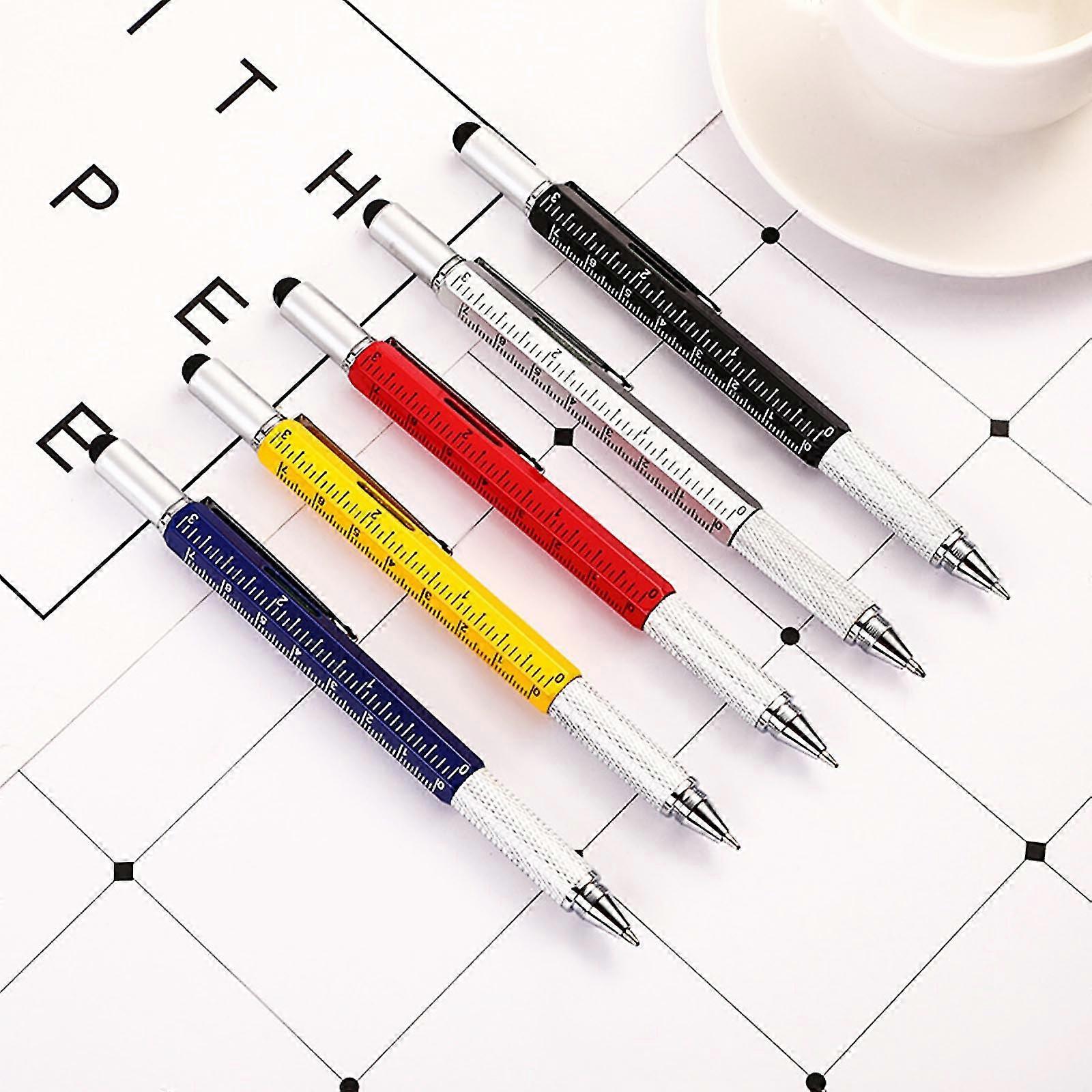 Multifunctional Pen Ballpoint Pen Screwdriver Level Construction Capacitive