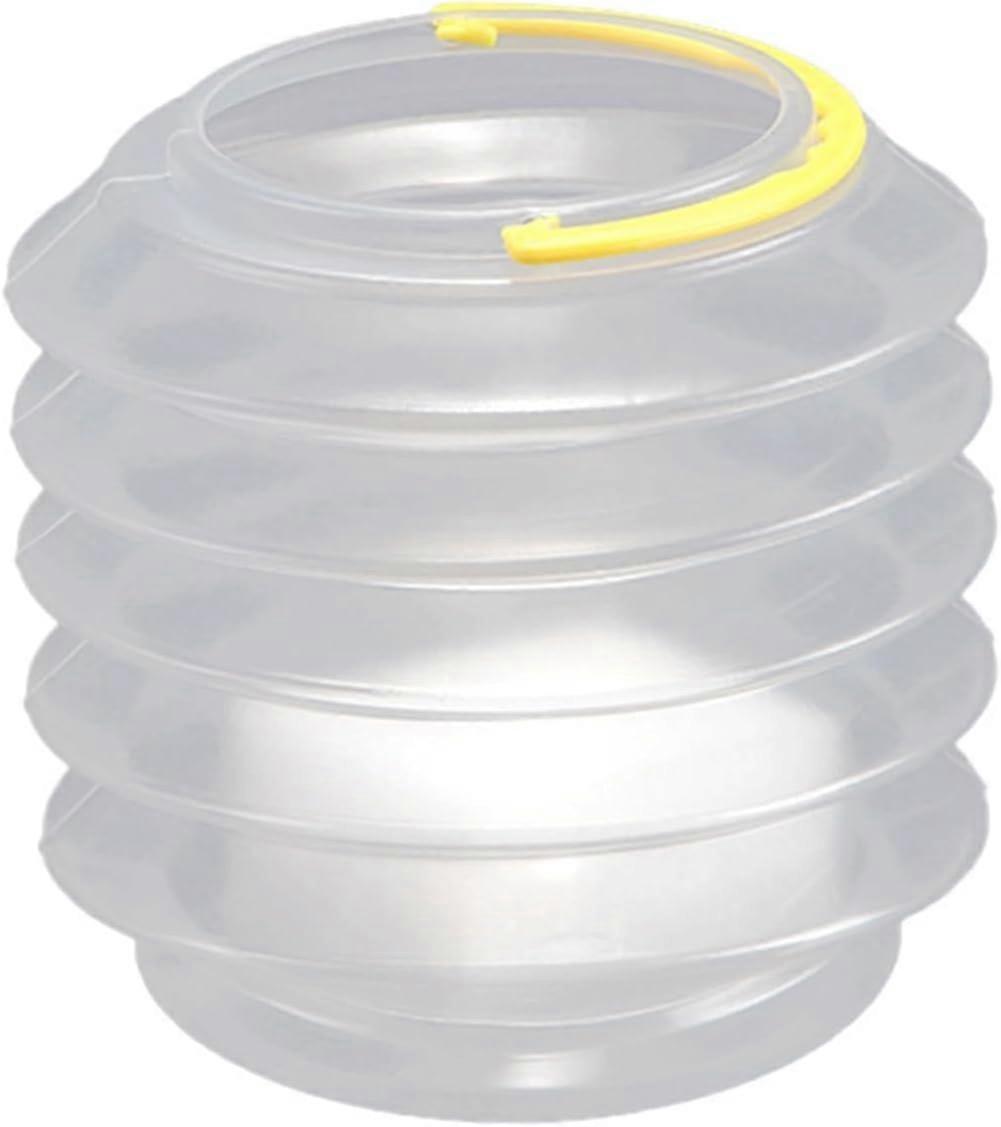 Collapsible Plastic Bucket Multi-Purpose Compact Portable Pen Washing Bucket Folding Plastic Transparent Pen Washing Bucket small