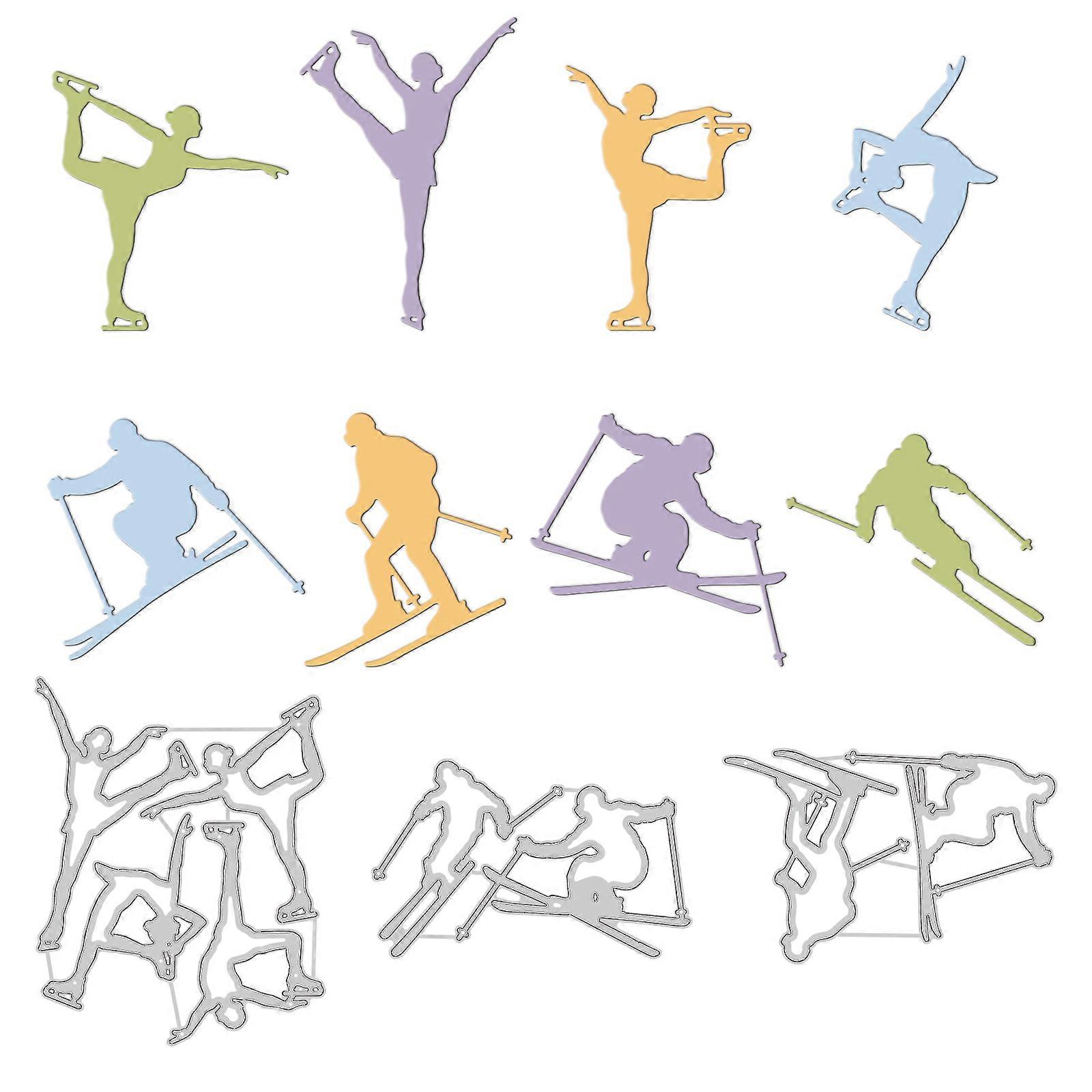 Skate Theme Pattern Decoration Template Reusable carbon steel Stencil
