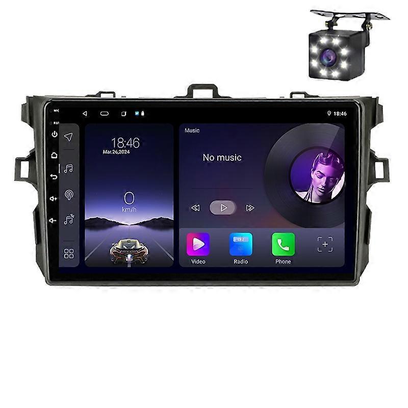 For Toyota Corolla E140/150 2007-2013 Car Radio Multimedia Video Player WIFI Navigation