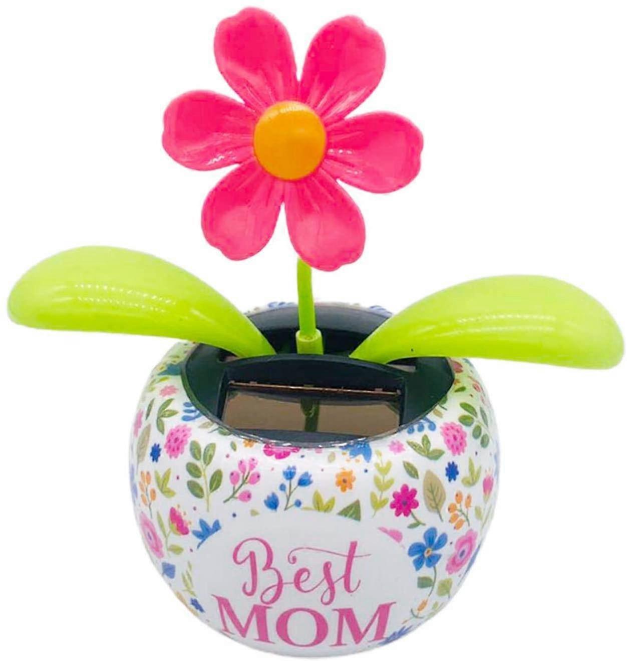 Solar Powered Dancing jucărie de flori, Swinging Dancer jucărie moda solară automată Swing flori