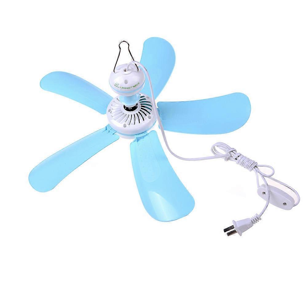 220V Large Silent Silent Mini Portable Ceiling Fan Mosquito Net Electric Fan