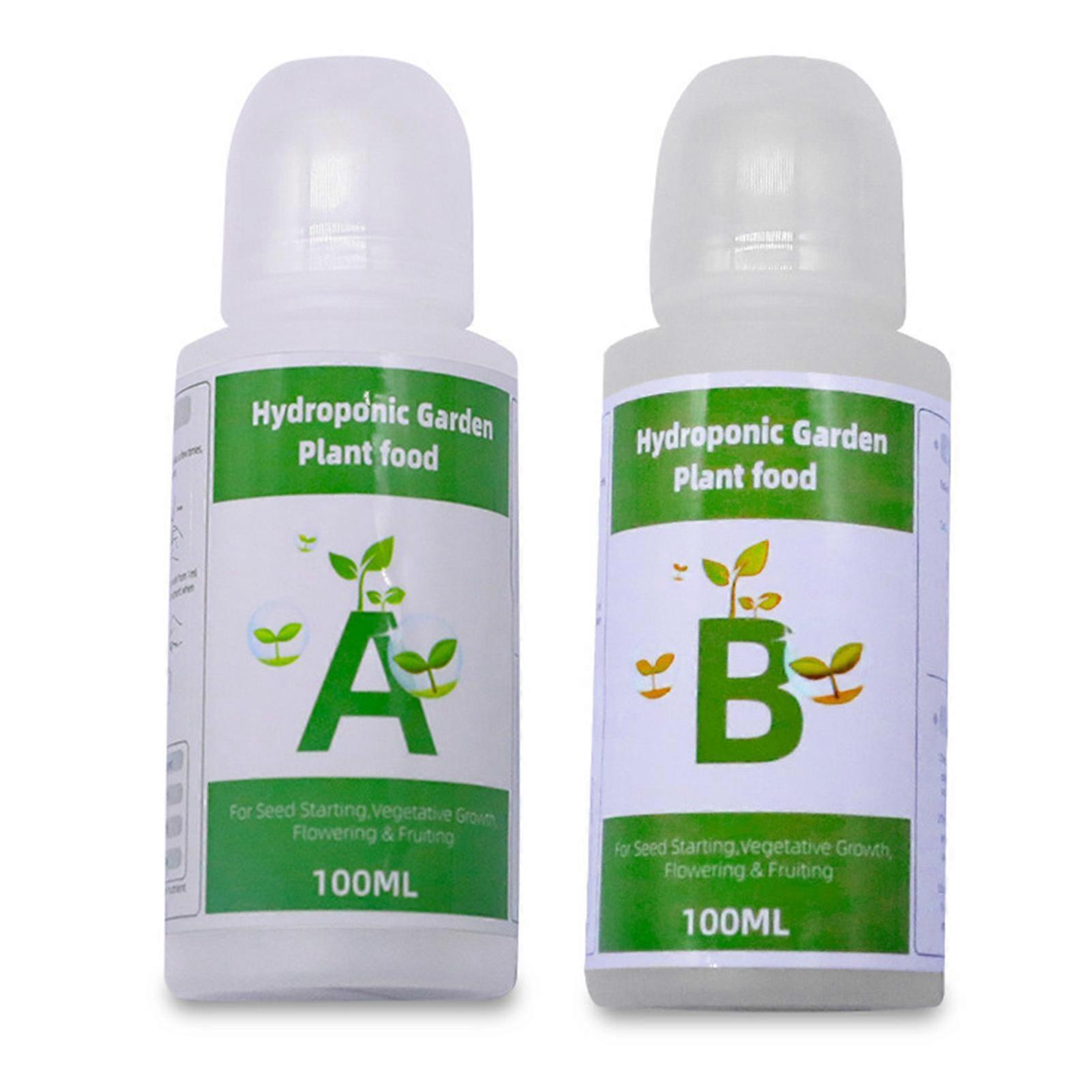 A+B Two Part Set Liquid Hydroponic Nutrients Promote Absorption Efficiency Suitable for Tomatoes