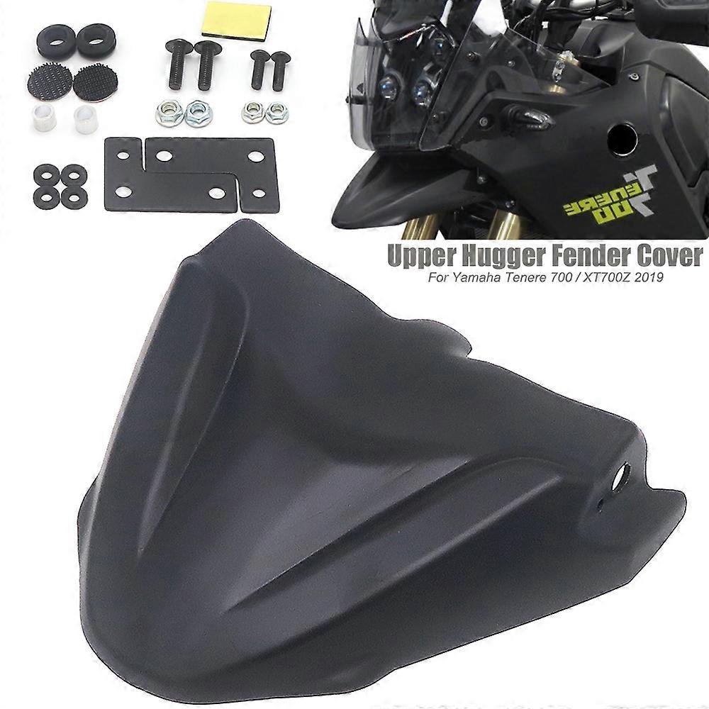 Parti del motociclo Copriruota di estensione del becco del parafango anteriore nero per Yamaha Tenere 700 TENERE700 XT700Z XTZ 700 T7 T700 2019-
