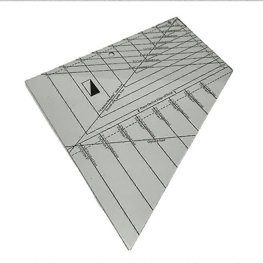 Professional Sewing Quilting Plastic Ruler Quilting Template Hand Sewing Tools