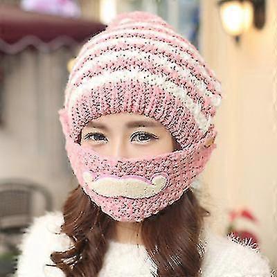 Cycling Cold Mask Knitted Hat
