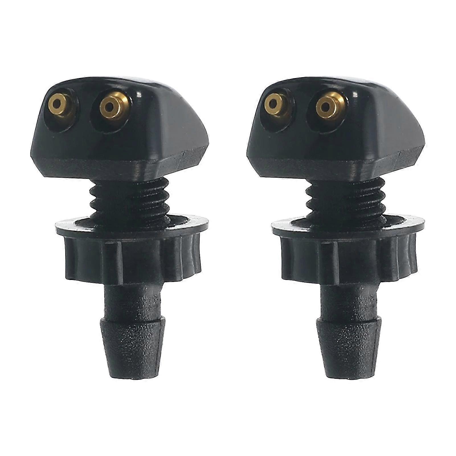 2pcs Practical Windshield Washer Nozzles For Car Automobiles