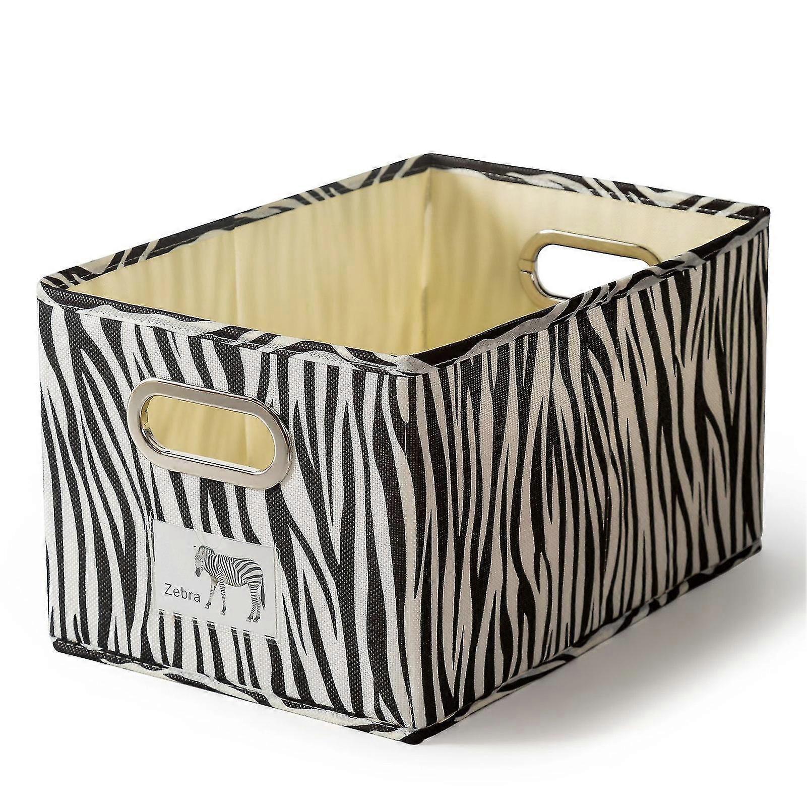 Cute Cartoon Storage Box With Safe Cotton And Linen Material Suitable For T-shirts Jeans